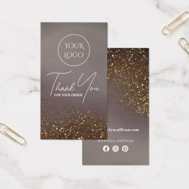 Liquid glitter design package insert (Office)