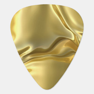Liquid Gold Digital Print Guitar Pick