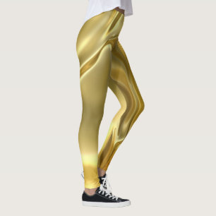 Liquid Gold Digital Print Leggings