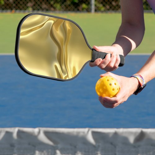 Liquid Gold Digital Print Pickleball Paddle