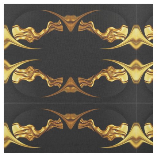 Liquid Gold Monochrome Designer Pima Cotton Twill  Fabric