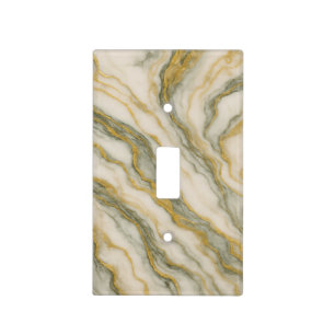 Liquid Gold Veins Light Switch Cover
