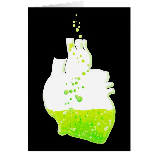 liquid green anatomical heart (Front)