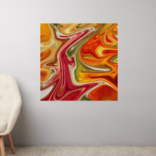 Liquid imagery wallpaper wall decal