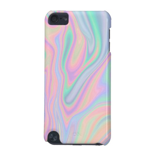 Liquid Iridescent Unicorn Color Design iPod Touch (5th Generation) Case (Back)