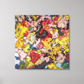 Liquid Kinetic Painting Canvas Print