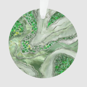 Liquid Marble - Gemstones Jade Ornament