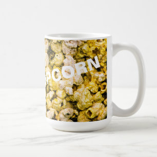 Liquid popcorn coffee mug