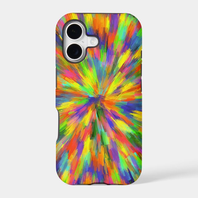 Liquid Rainbow Color Iphone Case (Back)
