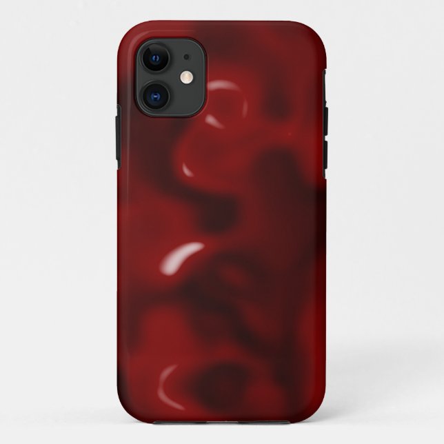 Liquid red Case-Mate iPhone case (Back)