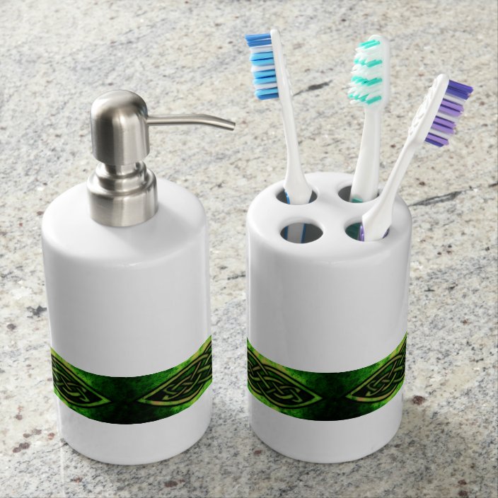 liquid soap dispenser set