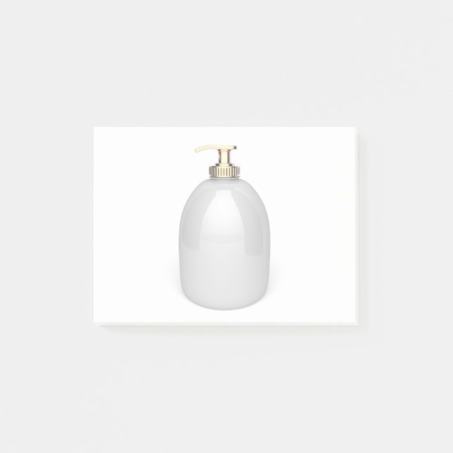 Liquid soap post-it notes (Front)