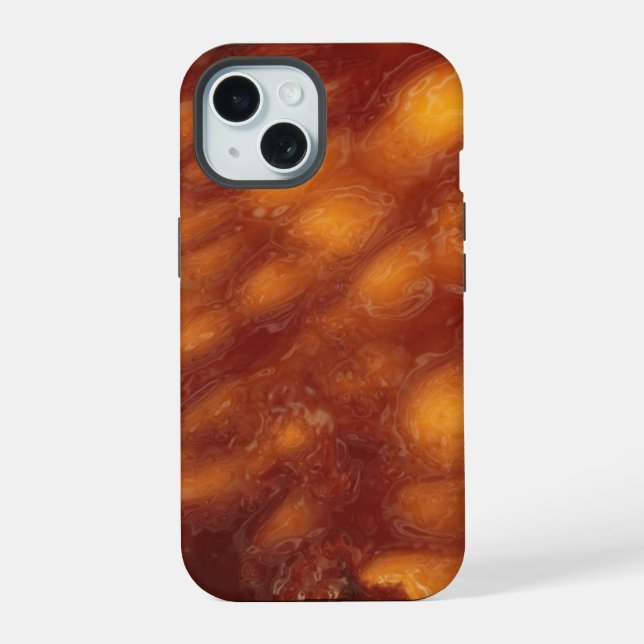 Liquid Sunset Iphone Case (Back)