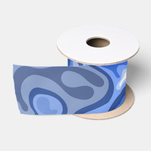Liquid surface 10 satin ribbon