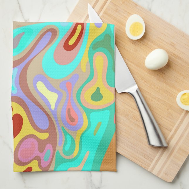 Liquid surface 12 kitchen towel (Quarter Fold)