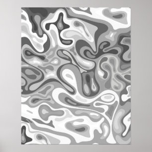 Liquid surface 13 poster