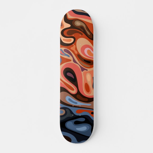 Liquid surface 4 skateboard (Front)