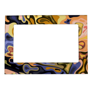 Liquid surface 7 magnetic frame
