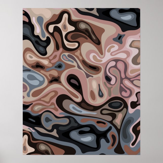 Liquid surface 9 poster (Front)