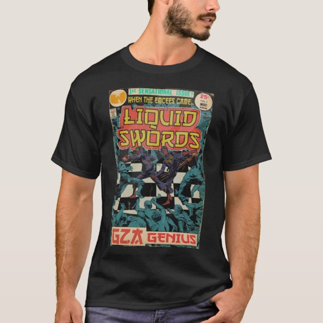 Liquid Swords Poster T-Shirt (Front)
