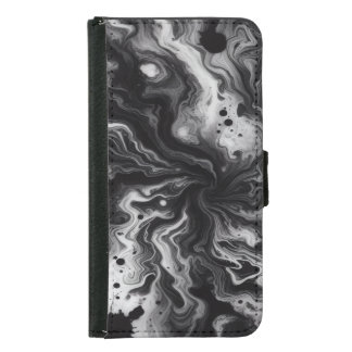 Liquid Tie Die Samsung Galaxy S5 Wallet Case