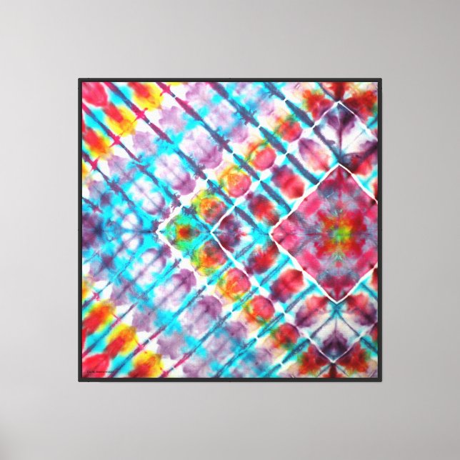 Liquid Vector #2 Stretched Canvas Print (Front)