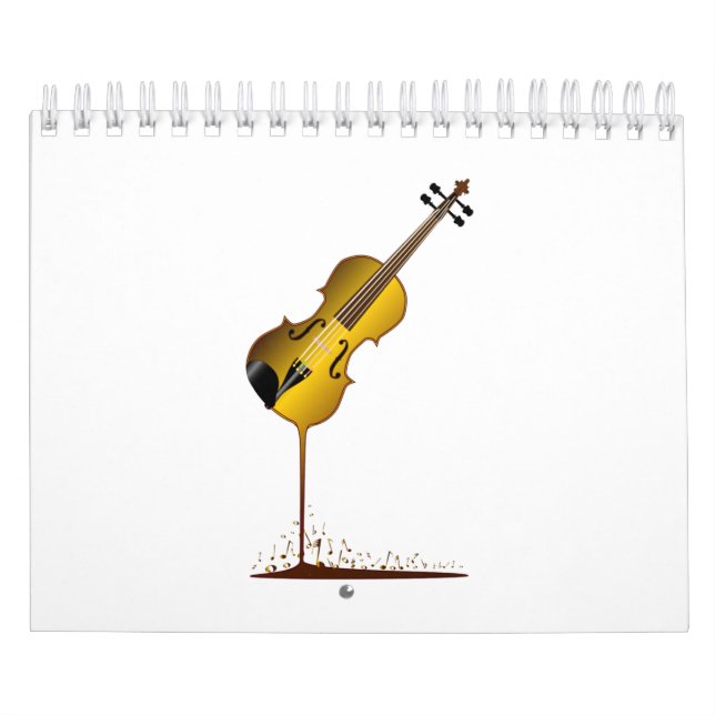 Liquid Violin Calendar (Cover)