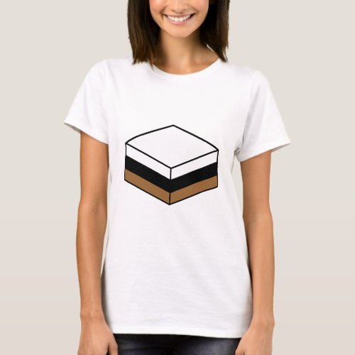 Liquorice All Sort _ White Black and Brown T_Shirt