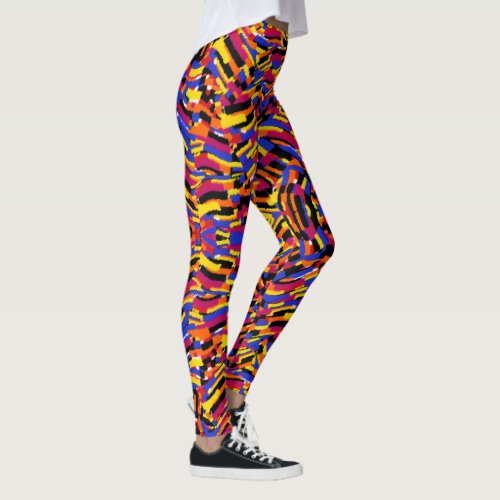 LIQUORICE ALLSORT MELTDOWN LEGGINGS