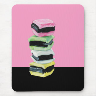 Liquorice Allsorts pink Mousepad