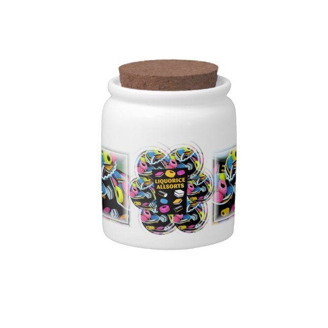 Liquorice ~ Candy Jar # 2 (Front)