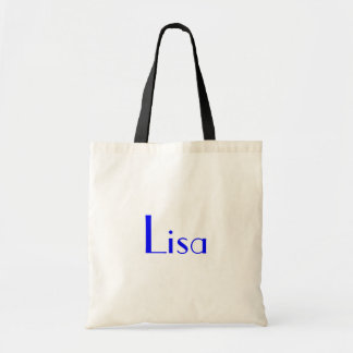 Lisa In Black And White Tote Bag