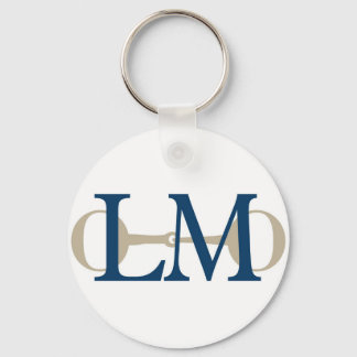 Lisa Molloy Training Stables logo keychain