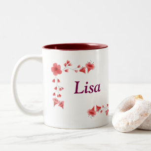 Lisa name Mug – Custom Coffee Cup with An
