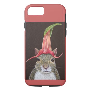 Lisa The Squirrel Iphone 8/7  Tough Phone Case by vickisawyer at Zazzle