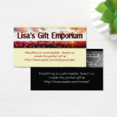 Lisa's Gift Emporium - Monogram shop Profile Card (Desk)