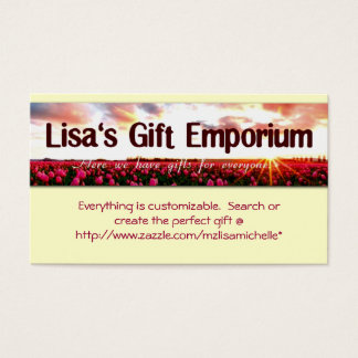 Lisa's Gift Emporium - Monogram shop Profile Card