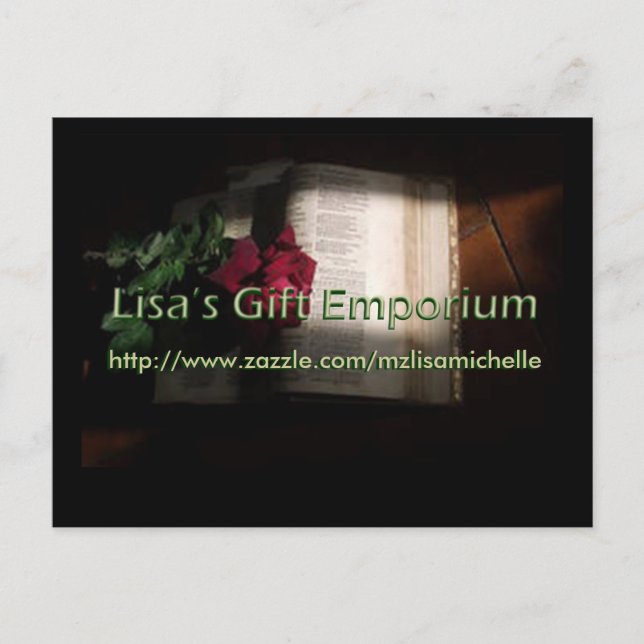 Lisa's Gift Emporium Postcard (Front)