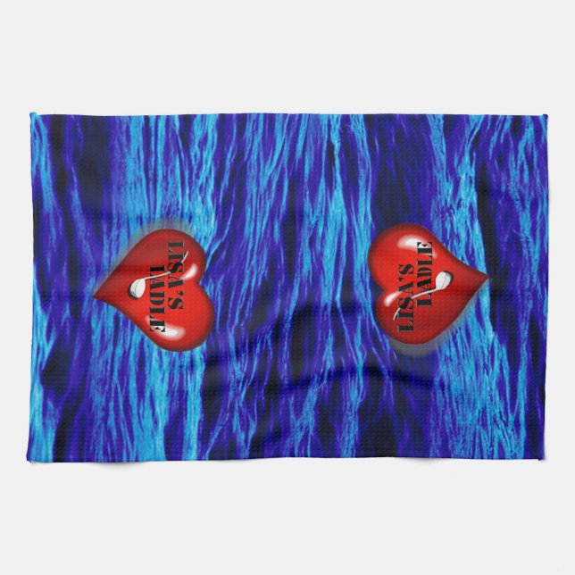 Lisa's Ladle Dishtowel Kitchen Towel (Horizontal)