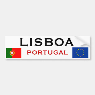 Lisboa* Bumper Sticker