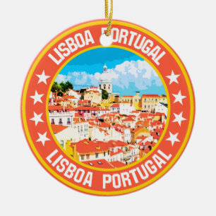 Lisboa ceramic ornament