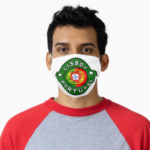 Lisboa Portugal Adult Cloth Face Mask