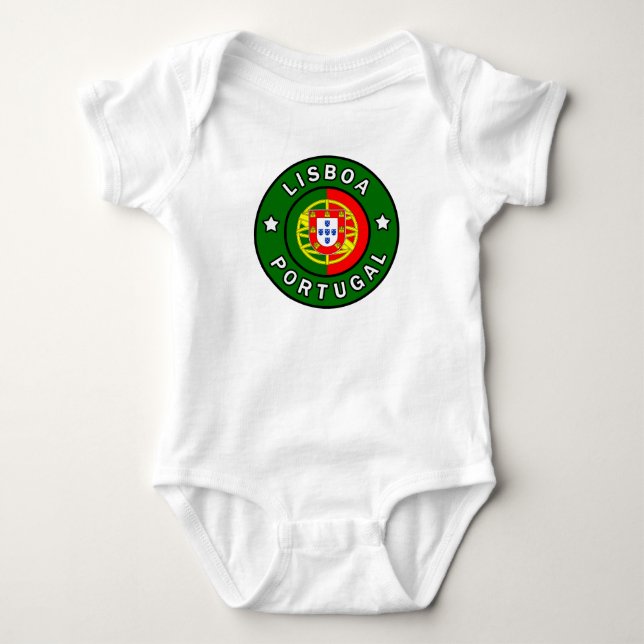 Lisboa Portugal Baby Bodysuit (Front)