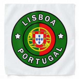 Lisboa Portugal Bandana