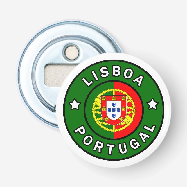 Lisboa Portugal Bottle Opener (Front)