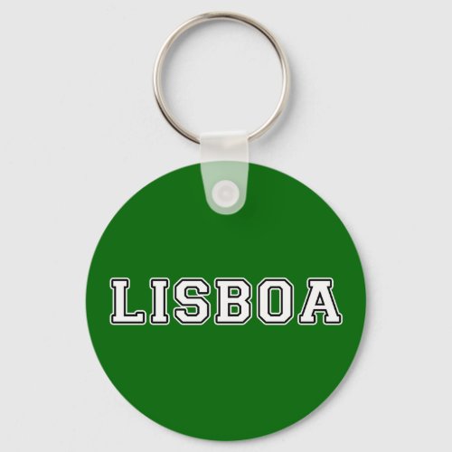 Lisboa Portugal Keychain