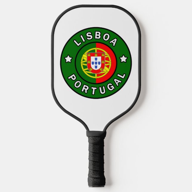 Lisboa Portugal Pickleball Paddle (Front)