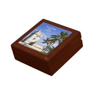 Lisbon Belém Tower photo, in Portugal Gift Box