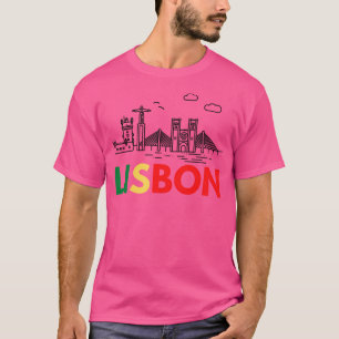 Lisbon City (Portugal) T-Shirt