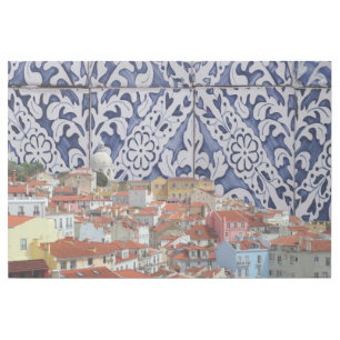 Lisbon City Portuguese Tiles Montage - Azulejo Gallery Wrap
